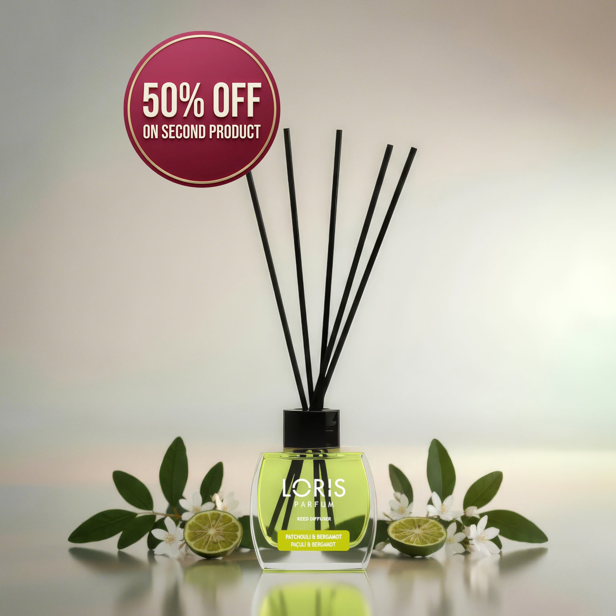Reed Diffuser Patchouli & Bergamot 120 mL