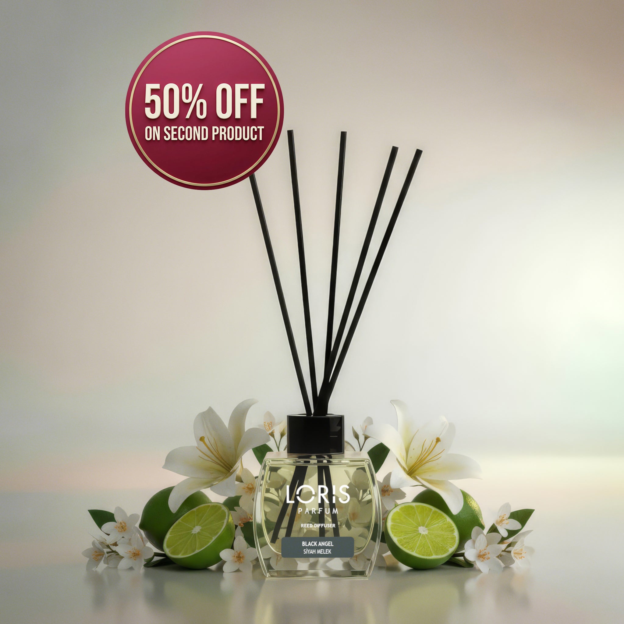 Reed Diffuser Black Angel 120 mL