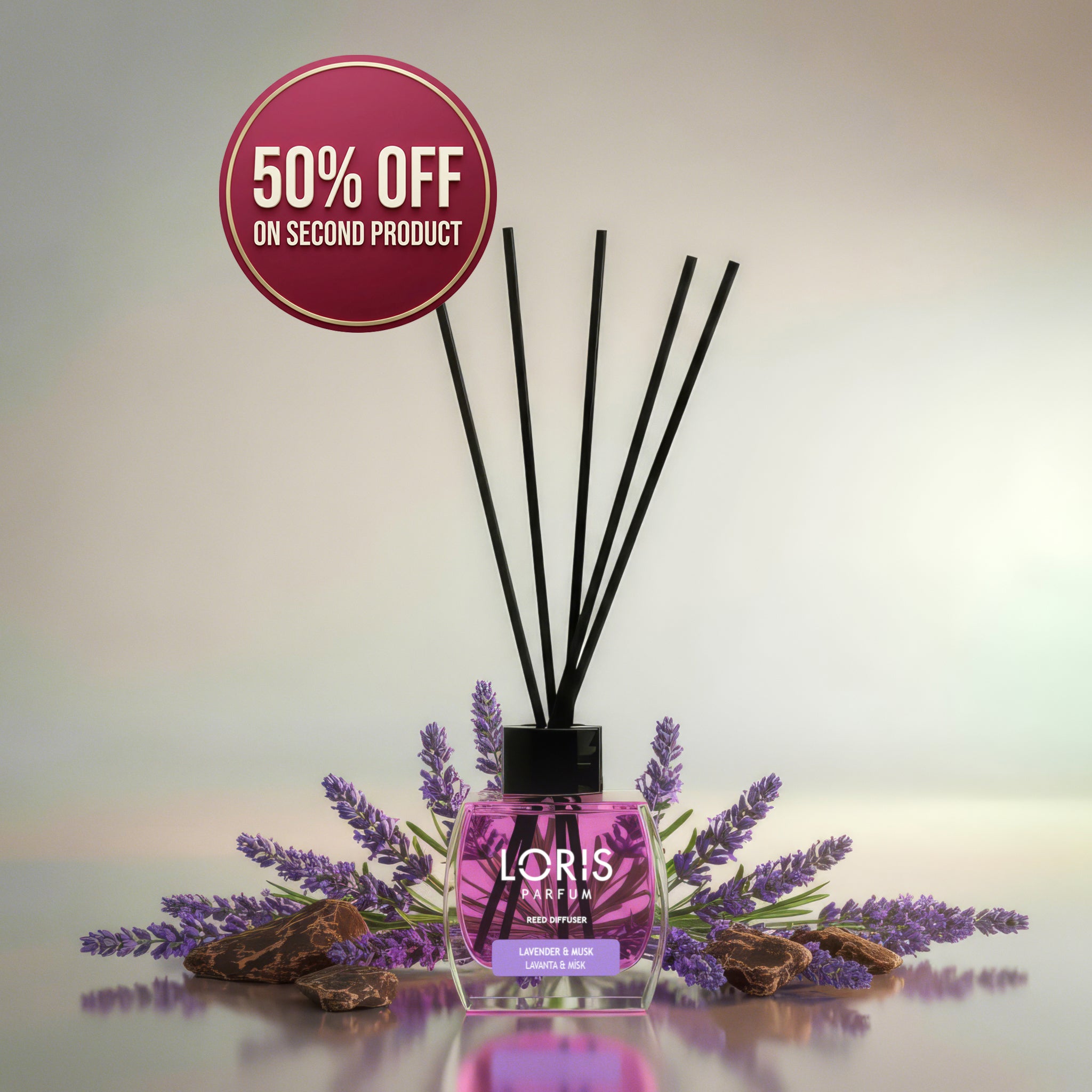 Reed Diffuser Lavender & Musk 120 mL