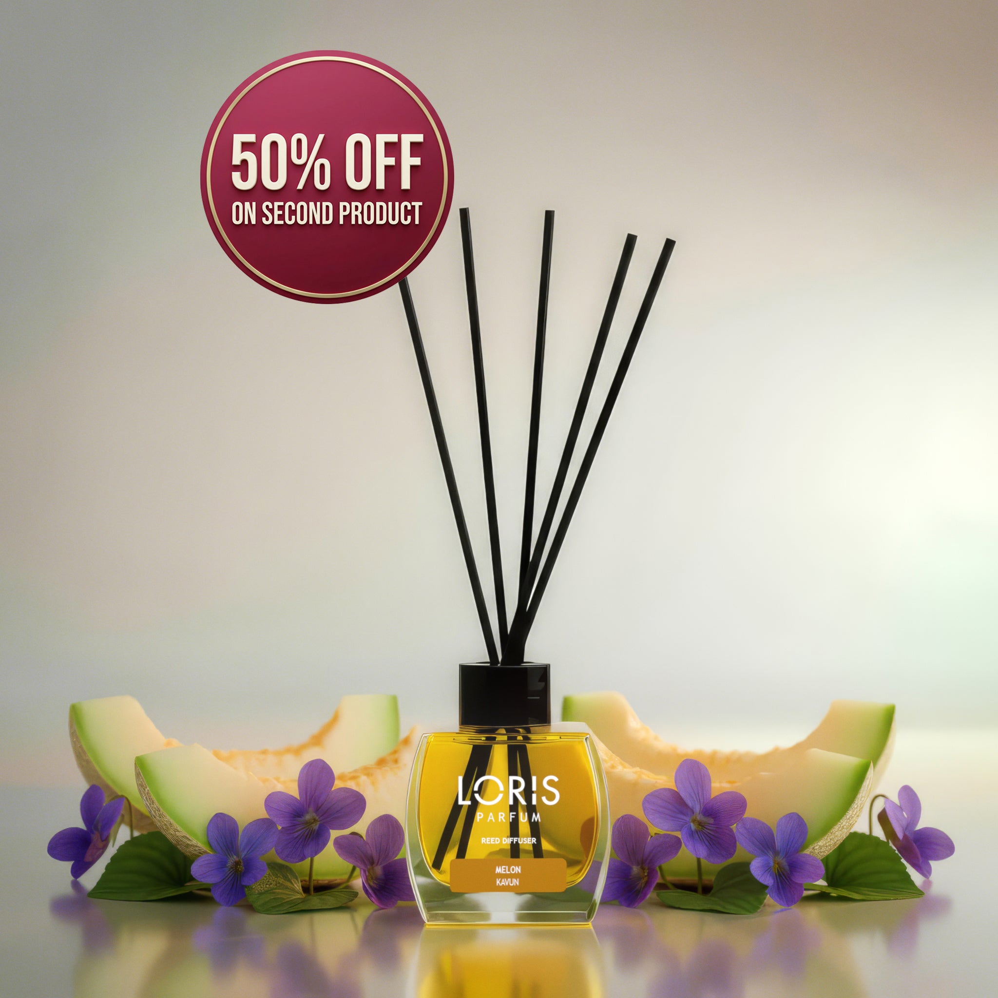 Reed Diffuser Melon 120 mL