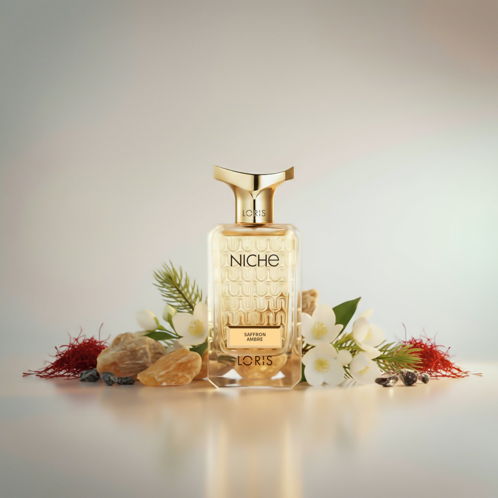 Niche Saffron Ambre 70 mL | inspired by Kurkdjian Baccarat Rouge