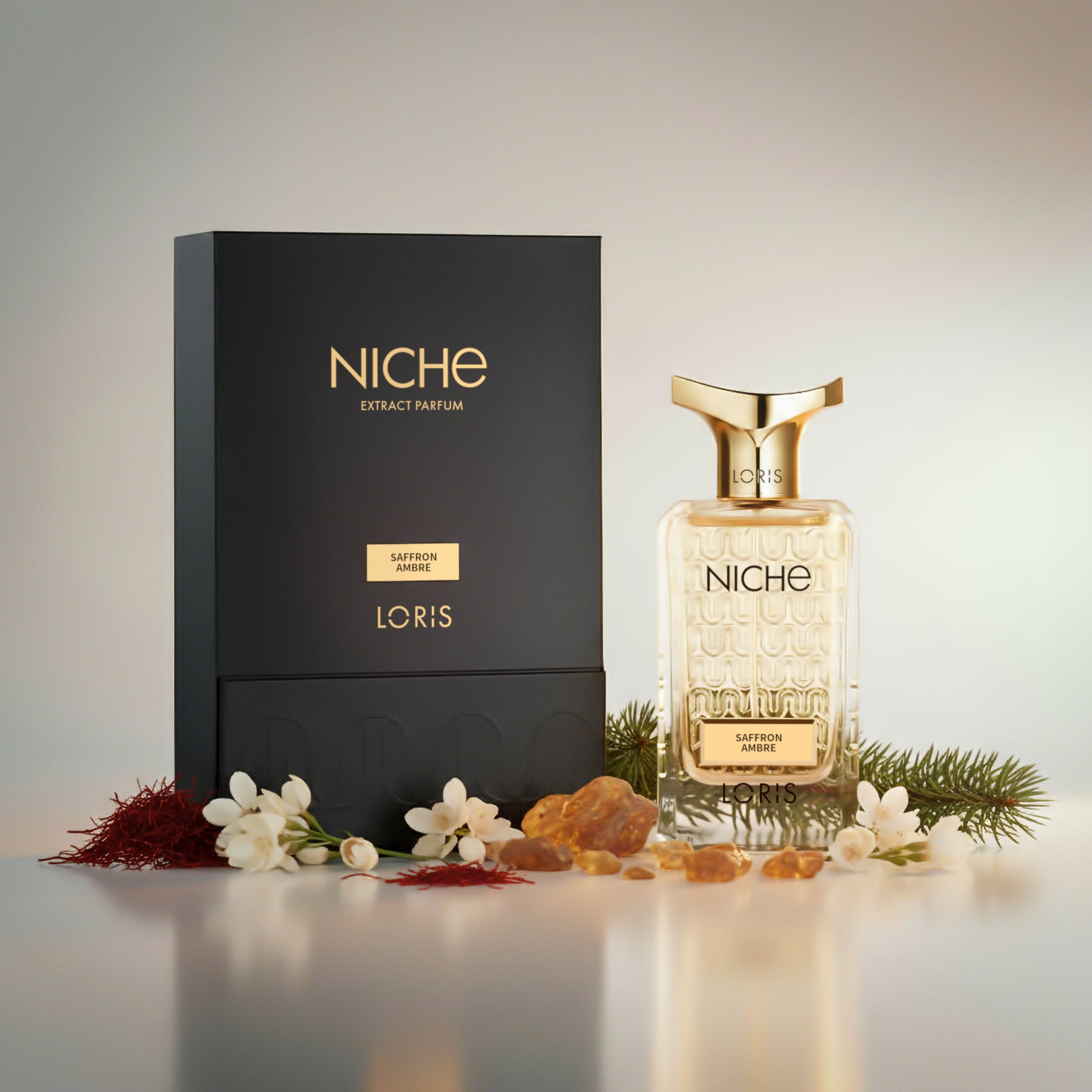 Niche Saffron Ambre 70 mL | inspired by Kurkdjian Baccarat Rouge