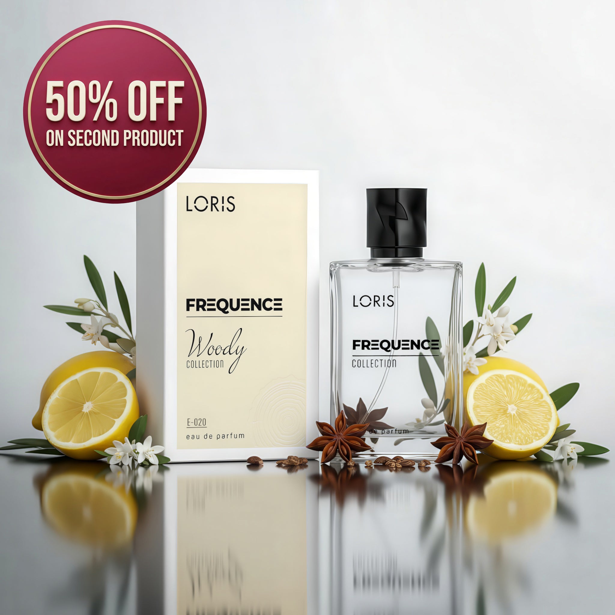 Frequence E-020 pour lui 50 ml | inspirée par Black Code