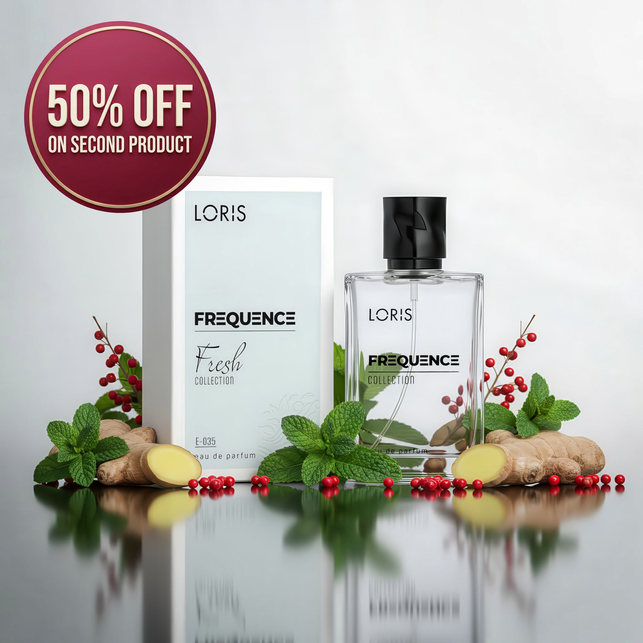 Fréquence E-035 pour Lui 50 ml | inspiré par Bleu de Chanel