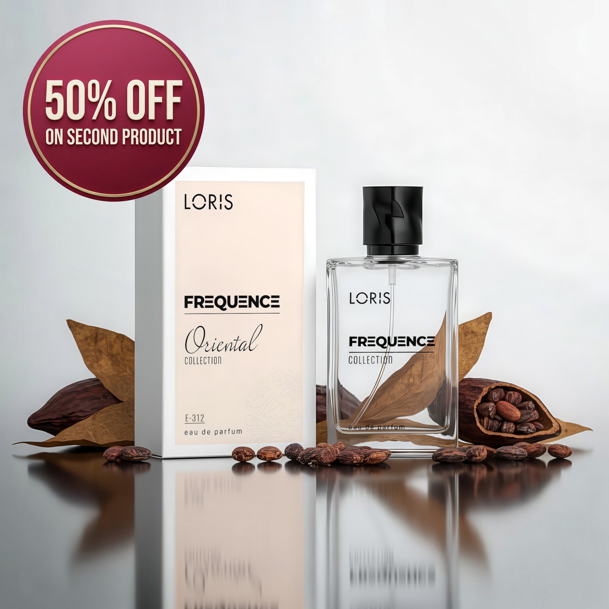 Fréquence E-312 pour Lui 50 ml | inspiré par la vanille tabac