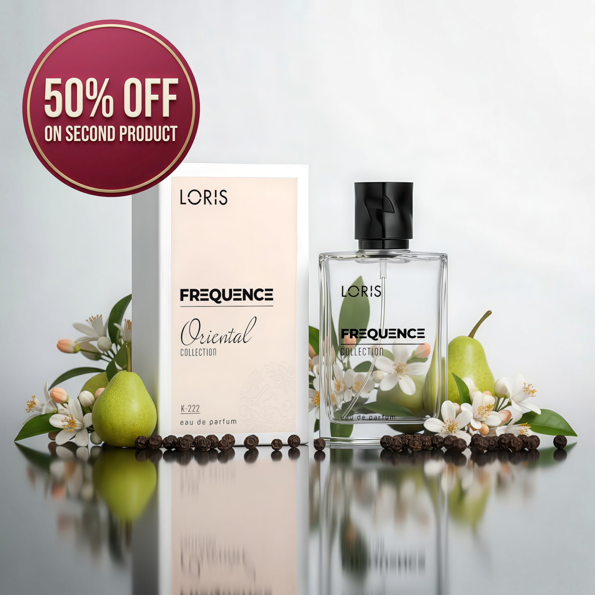 Frequence K-222 pour Elle 50 ml | inspirée par Black Opium