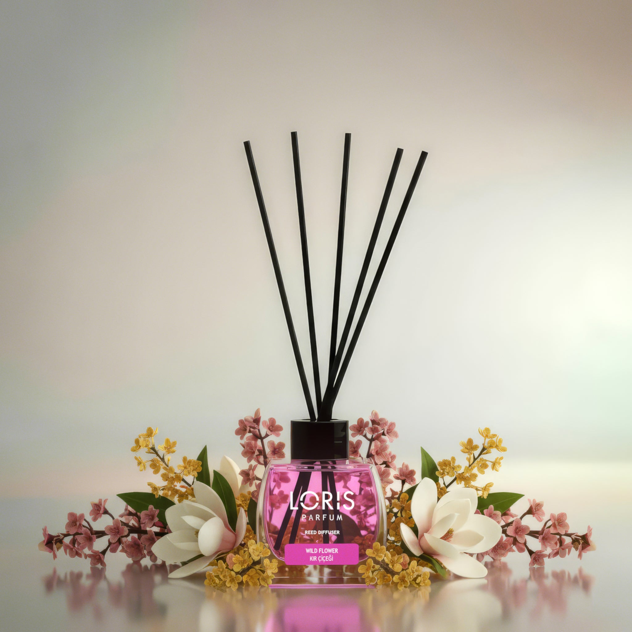 Diffuseur à bâtonnets Fleurs sauvages 120 ml